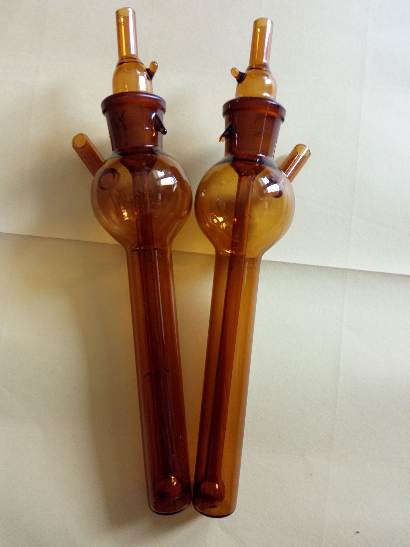 气泡吸收管/甲醛气泡吸收瓶/ 多孔玻板吸收管/大气采样瓶(管)10ml