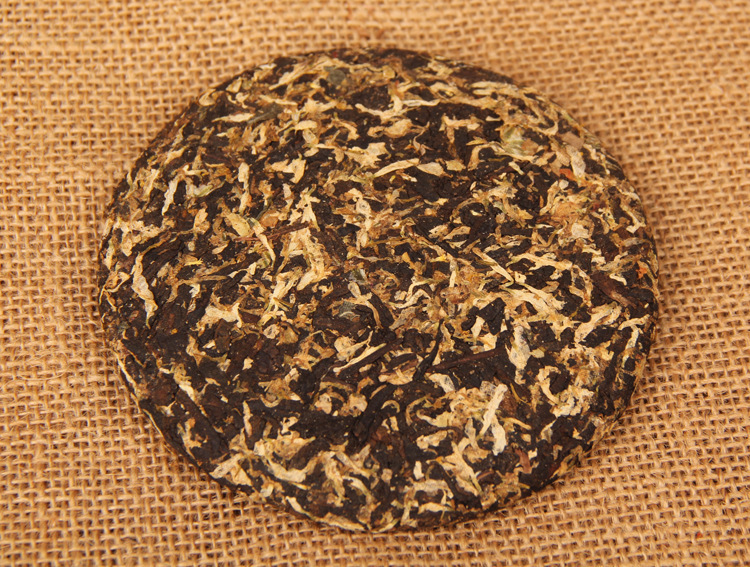 普洱熟茶菊花茶饼 香菊 茶叶100克饼 菊花普洱茶