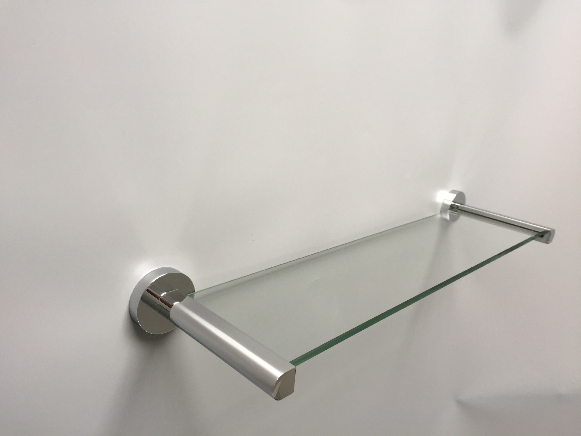 高档五金卫浴 酒店浴室置物架 化妆平台 浴室置物架玻璃 优吉厂家