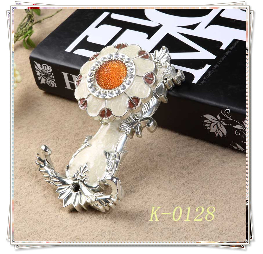 旭升厂家生产窗帘挂钩墙钩壁钩挂球配件辅料装饰欧式间饰客厅窗钩