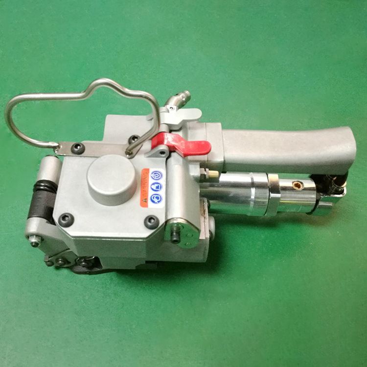 a19气动打包机手提式pet塑钢带捆扎机免扣热熔pp带打包机a19气动打包