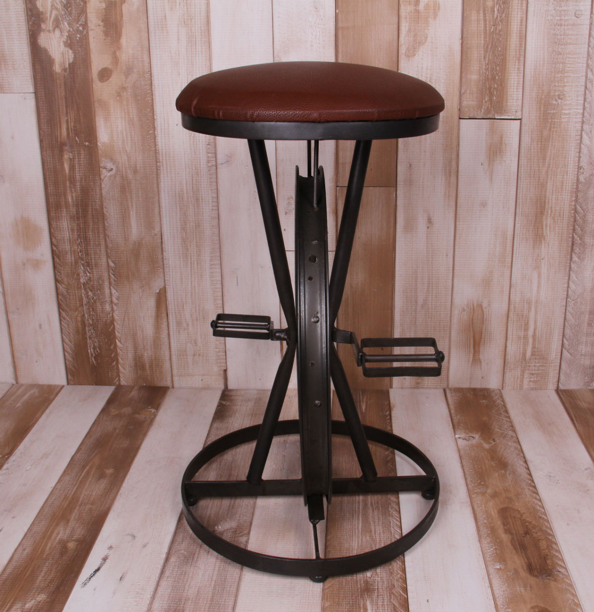 美式特色轮胎茶几凳组合定制多功能卧室床头户外休闲复古圆桌椅