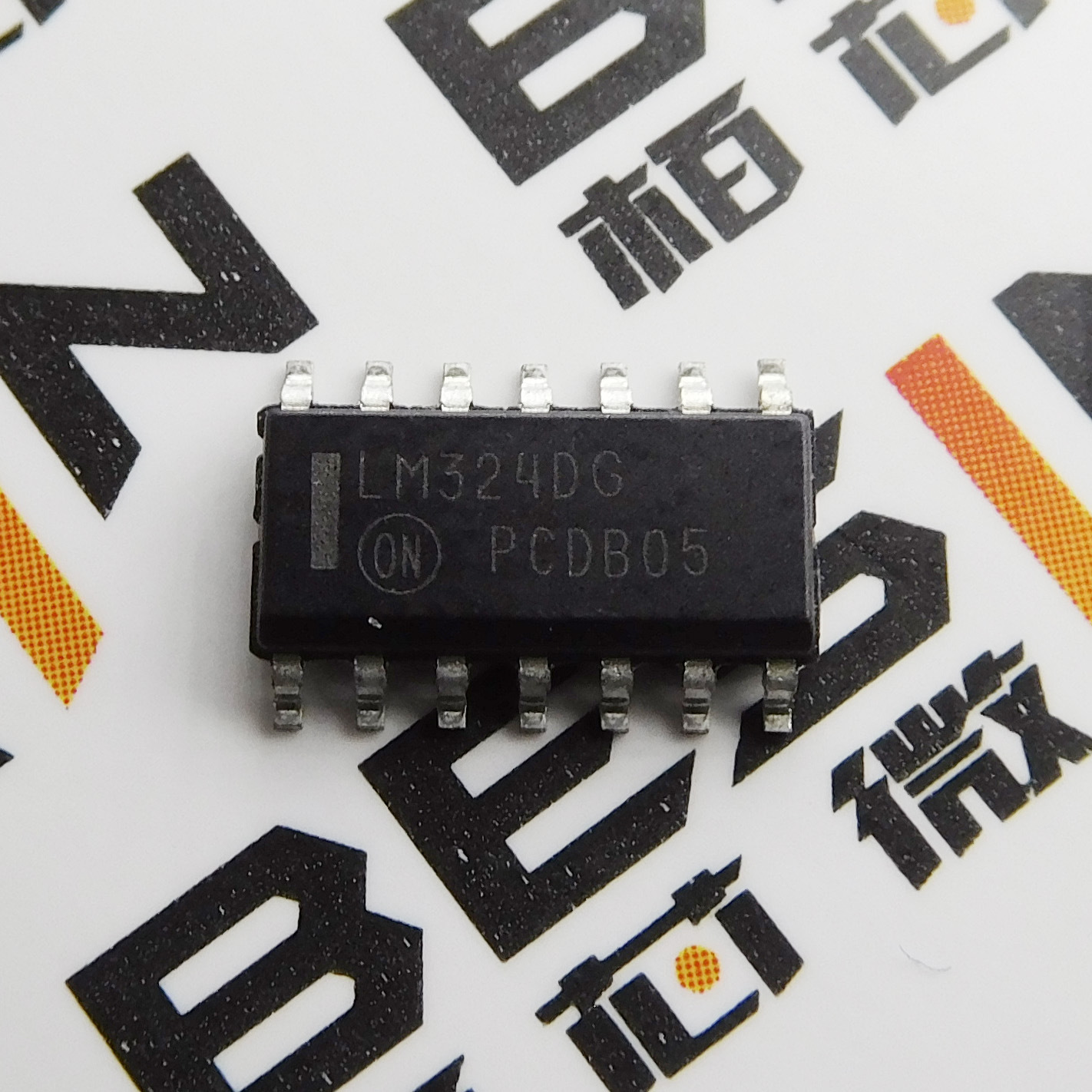 lm324dr2g lm324dg 双运算放大器 sop-14 on全新进口原装