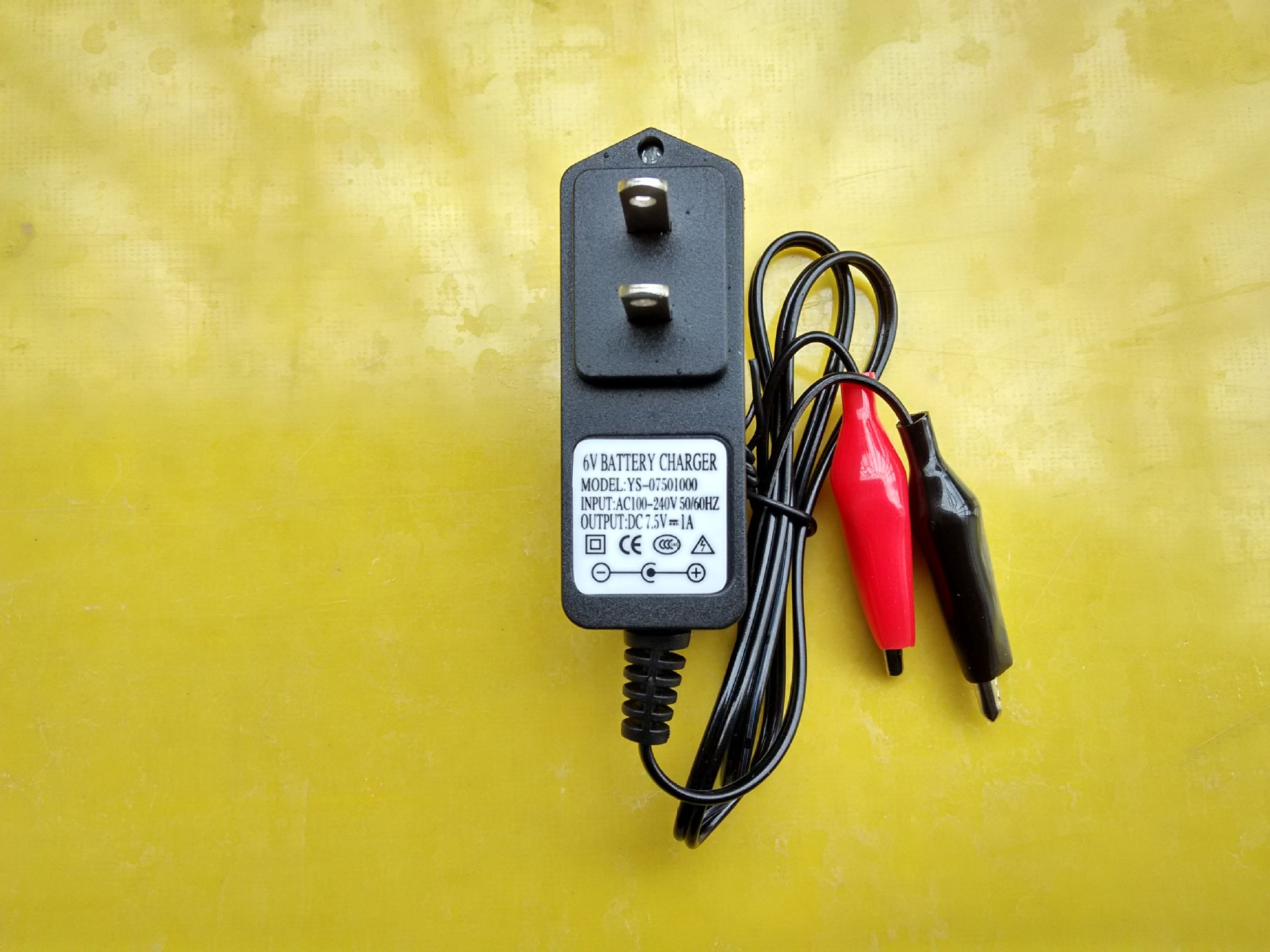 厂家直供6v1a铅酸电池充电器恒压充电