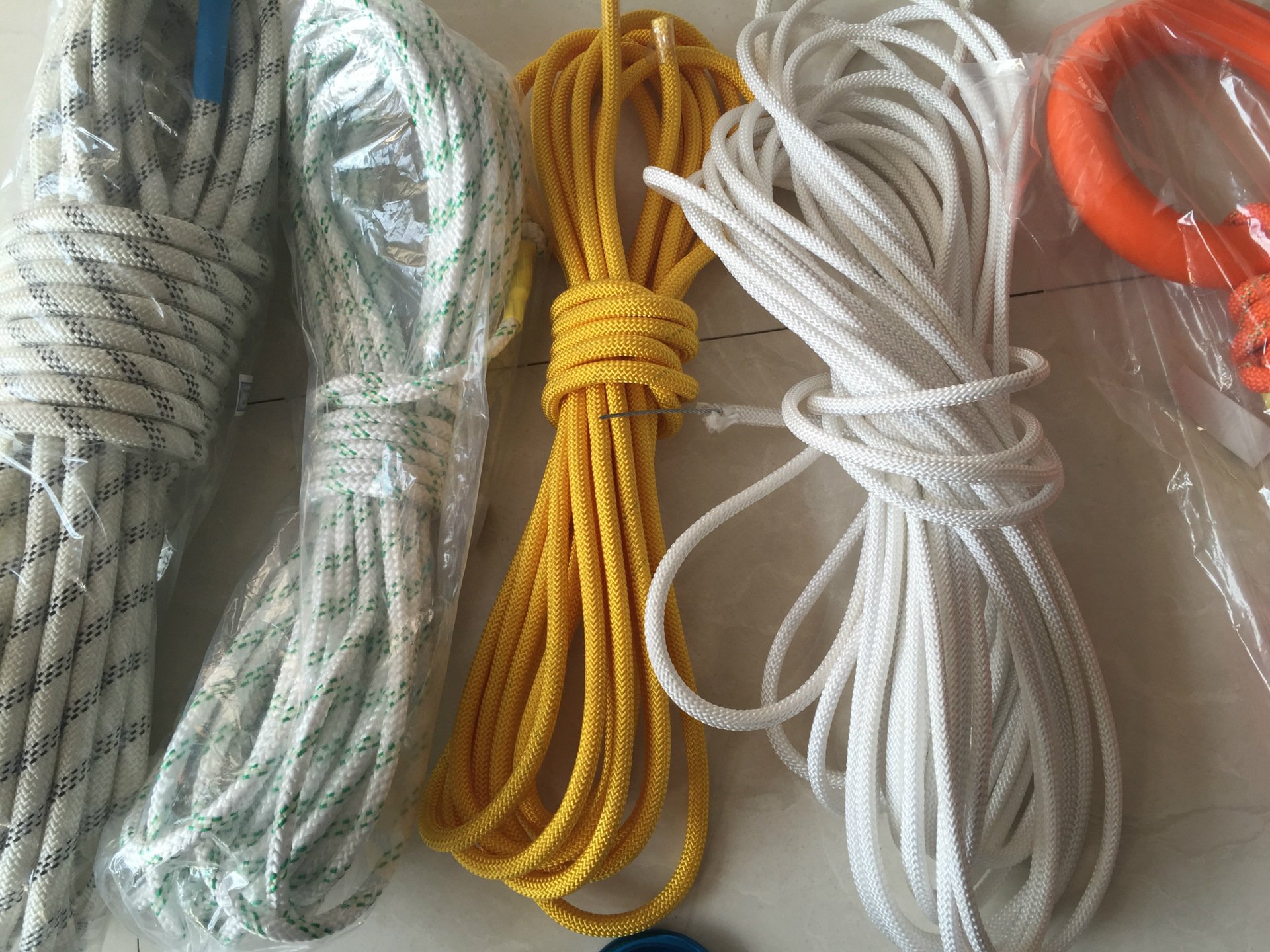 厂家直销 8mm钢丝安全绳 应急逃生绳 消防安全救生绳