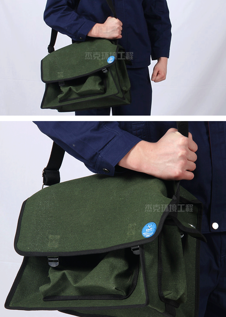 维修工具电工劳保包军绿色挎包多功能超大容量厂家正品质量保证
