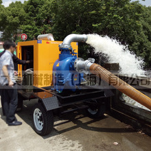 静音防雨排涝排水泵车 强自吸排污水泵 工厂现货供应移动泵车