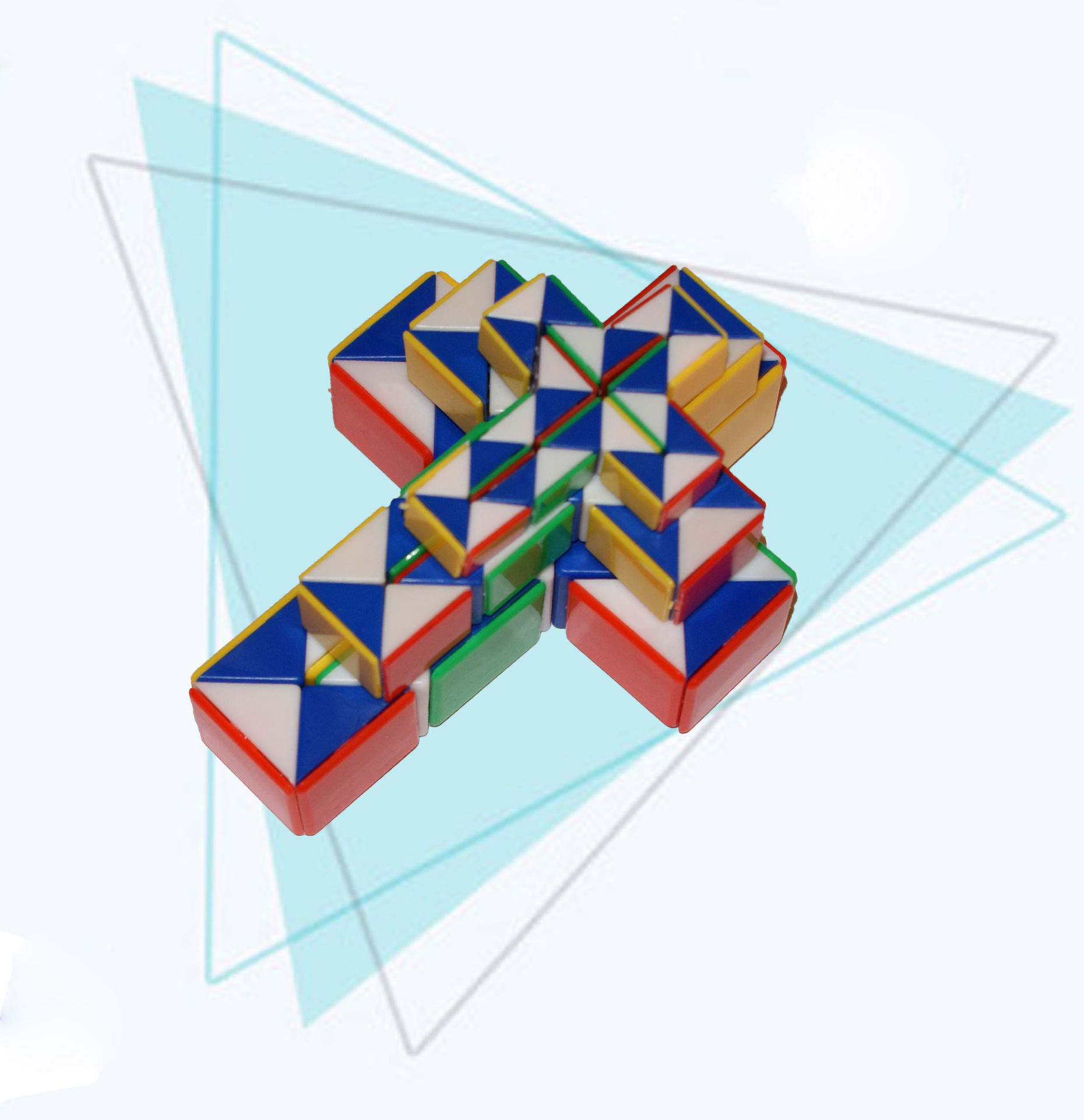 魔尺 魔棍 jy-6066 益智玩具 长条魔方 可定制 带说明书