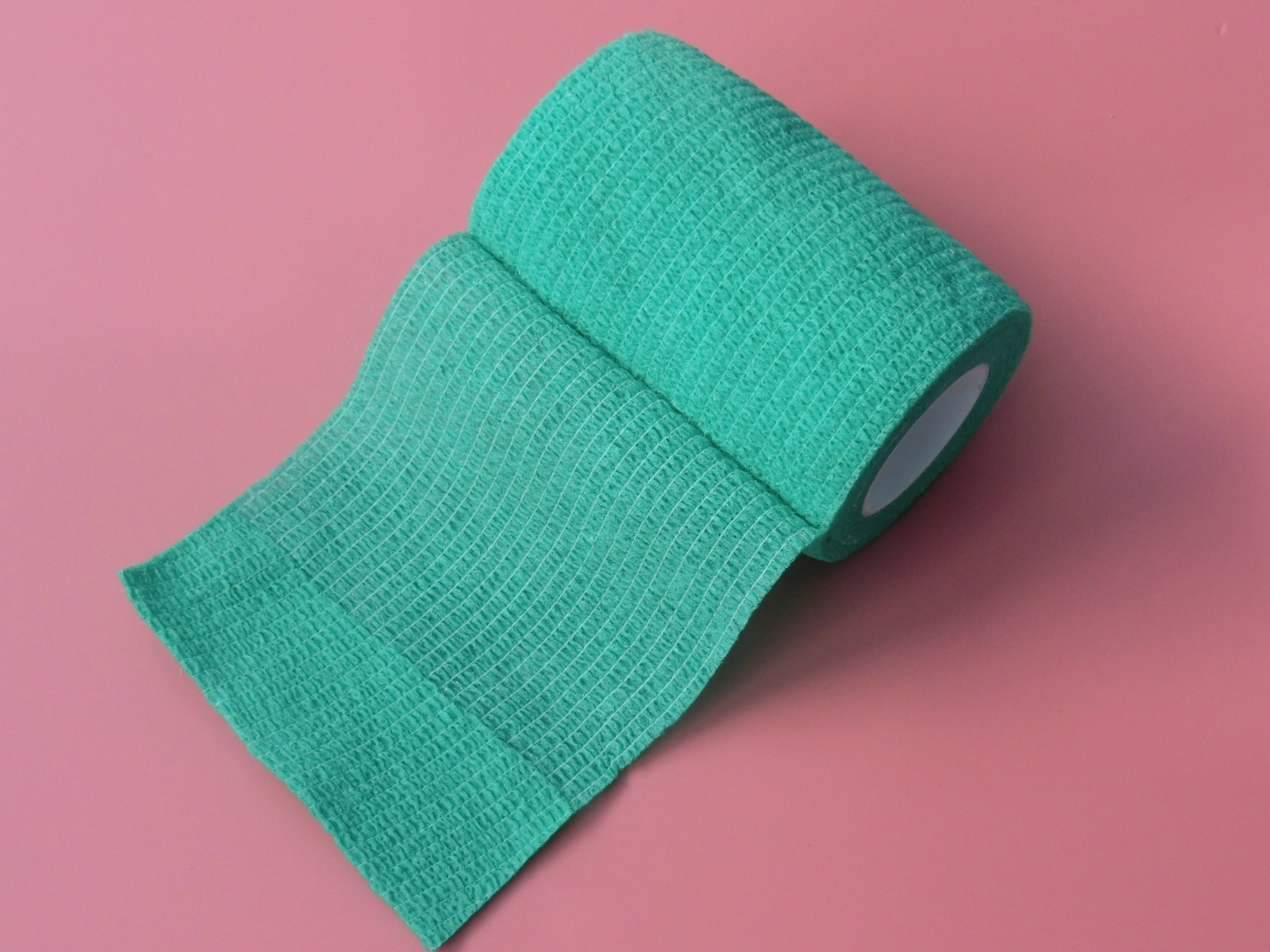 厂家直销75cm医用无纺布自粘绷带医用弹力绷带11色可选