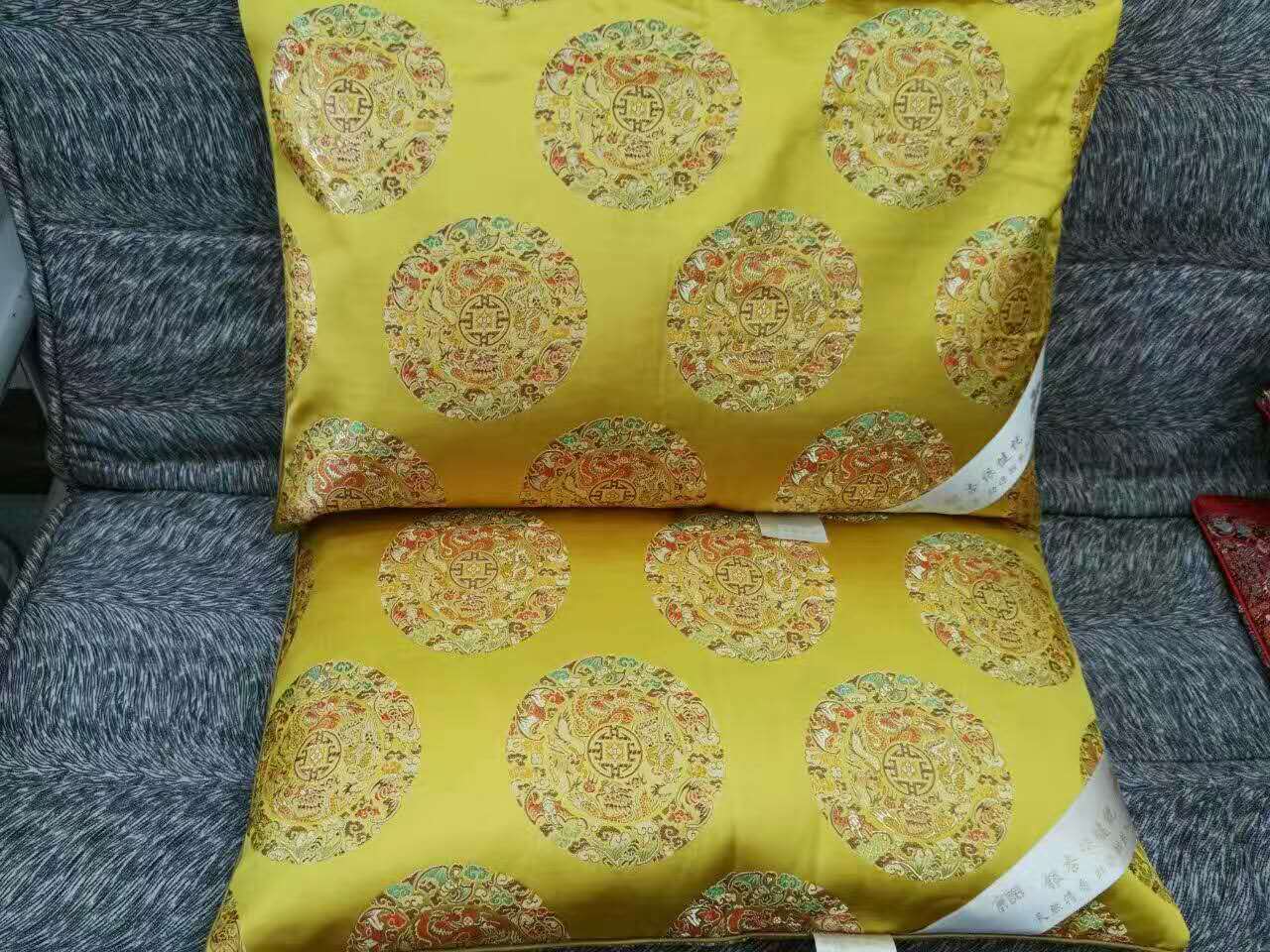 大气新款银杏枕 纯银杏叶 颈椎枕 银杏保健枕 抗菌防螨