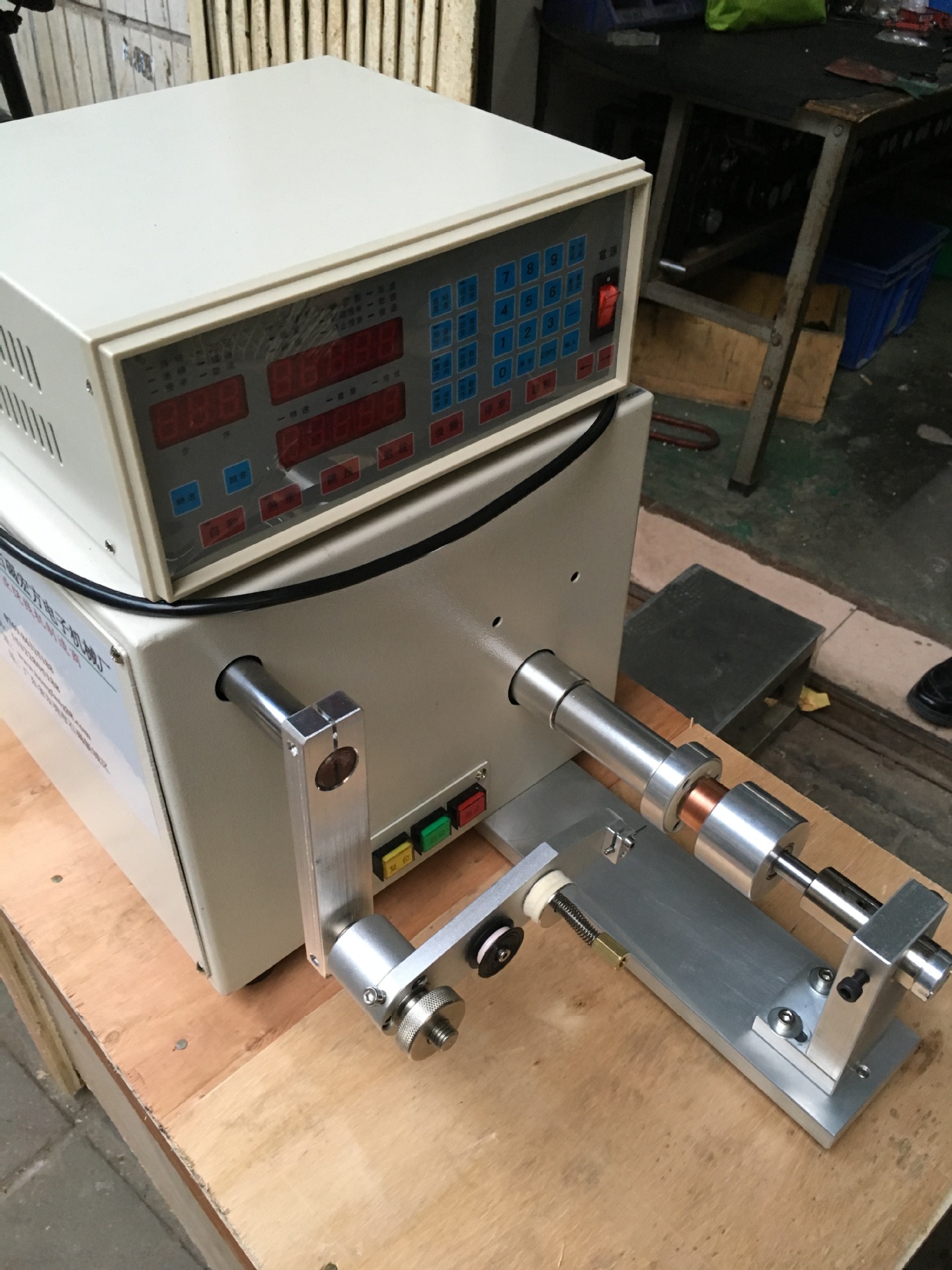 厂家定制电发热丝绕线机 磁棒绕线机 电子