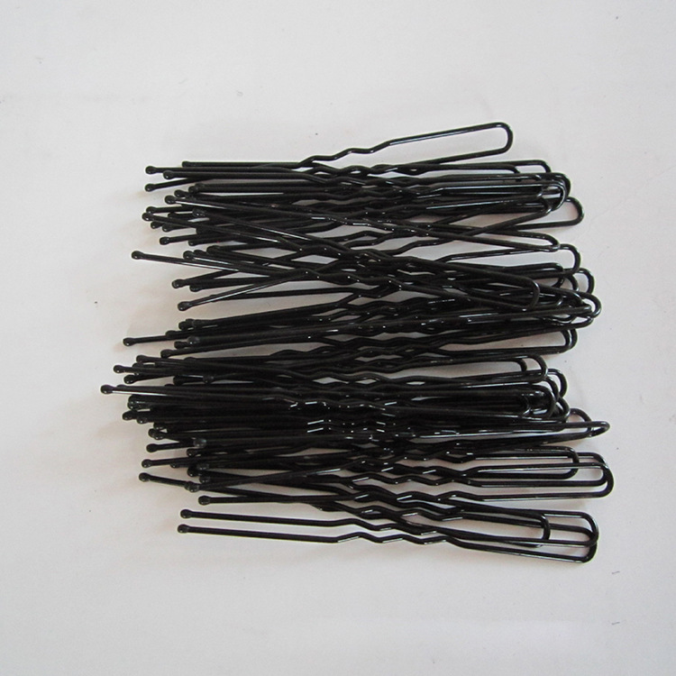 u型夹发夹百搭盘发卡发饰发夹批发不锈钢头