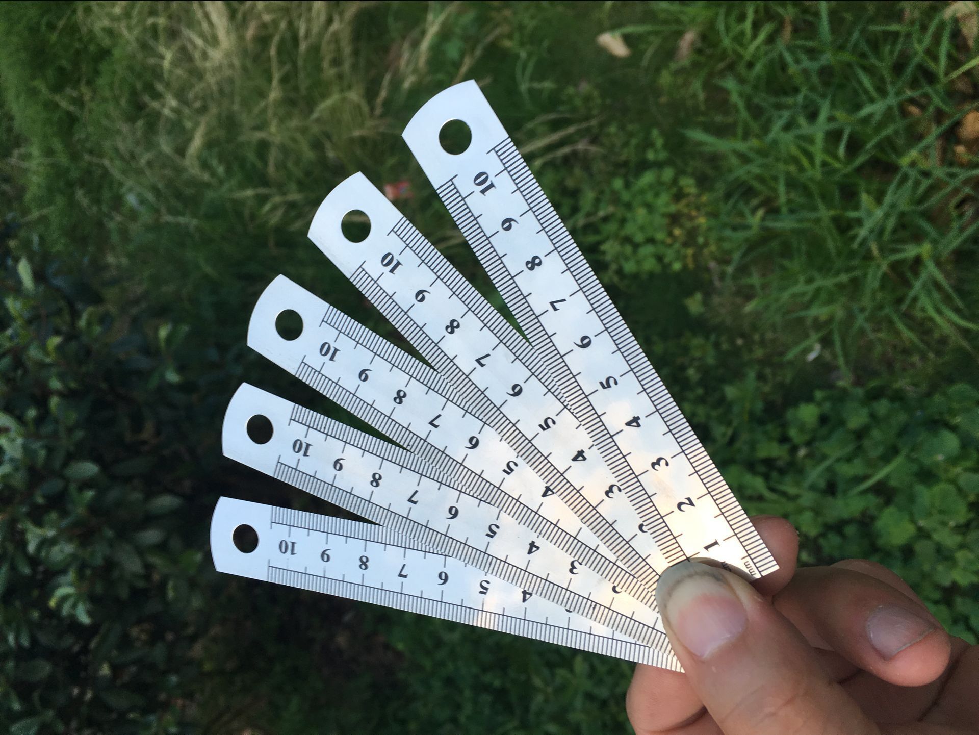 优质足厚钢尺10cm不锈钢板直尺双面钢尺尺子批发来样定做厂家直销