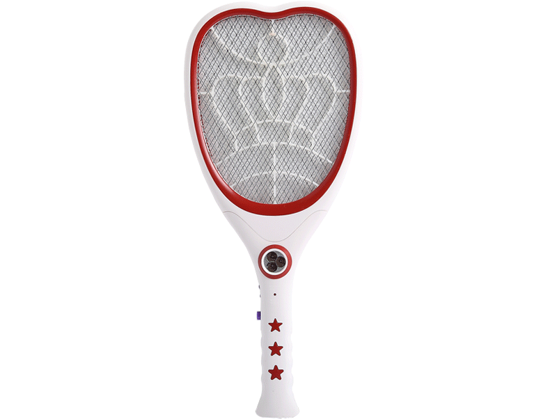 充电带灯多功能大网面电蚊拍 大功率500mah电苍蝇拍 一件代发