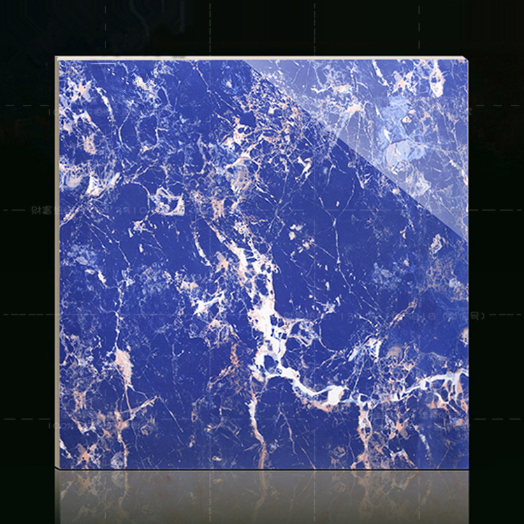 佛山地砖 800x800景泰蓝全抛釉 客厅卧室釉面 别墅酒店背景墙砖