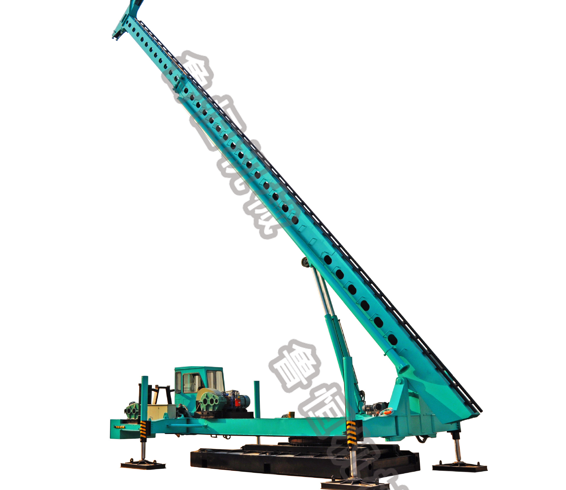 打灌注桩钻机 一边打井一遍灌桩 cfg工程打桩机