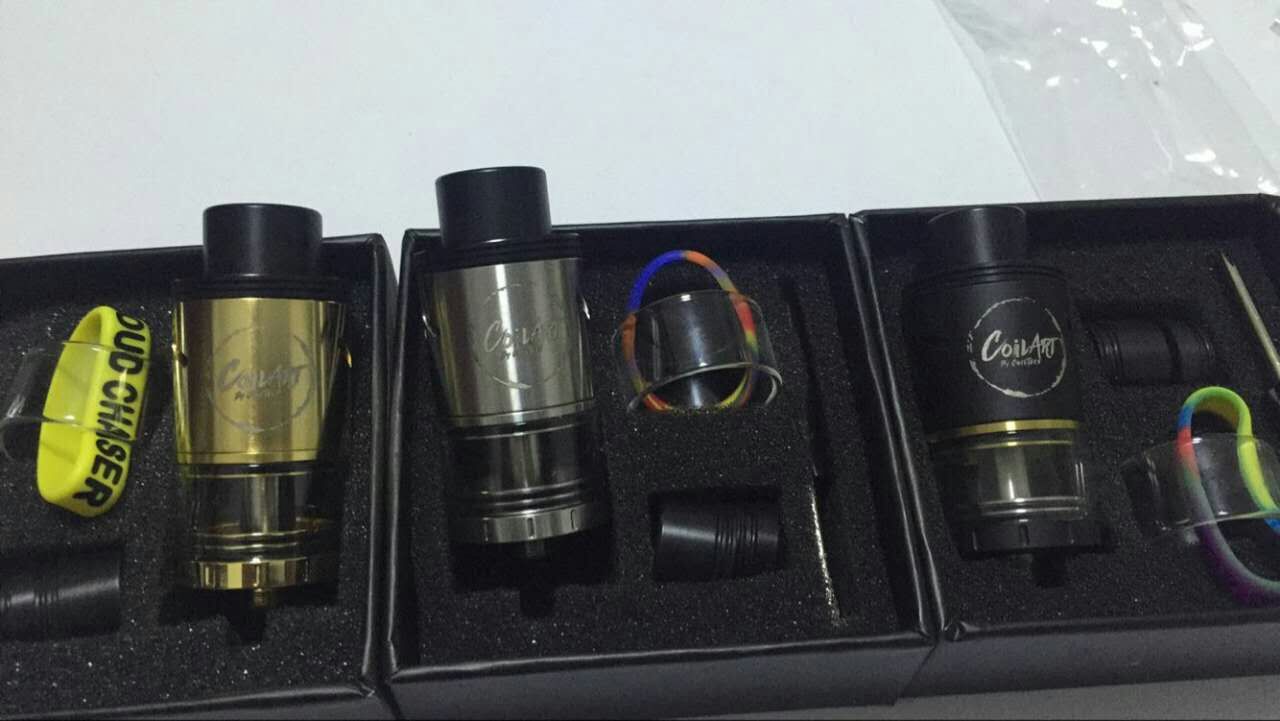 爆款精工 coilartazeroth rdta艾泽拉斯滴油储油雾化器 法师二代