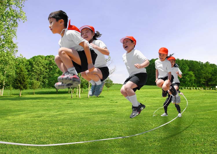 维加威多人集体跳绳 团体活动大跳绳5米7米10米学生长绳