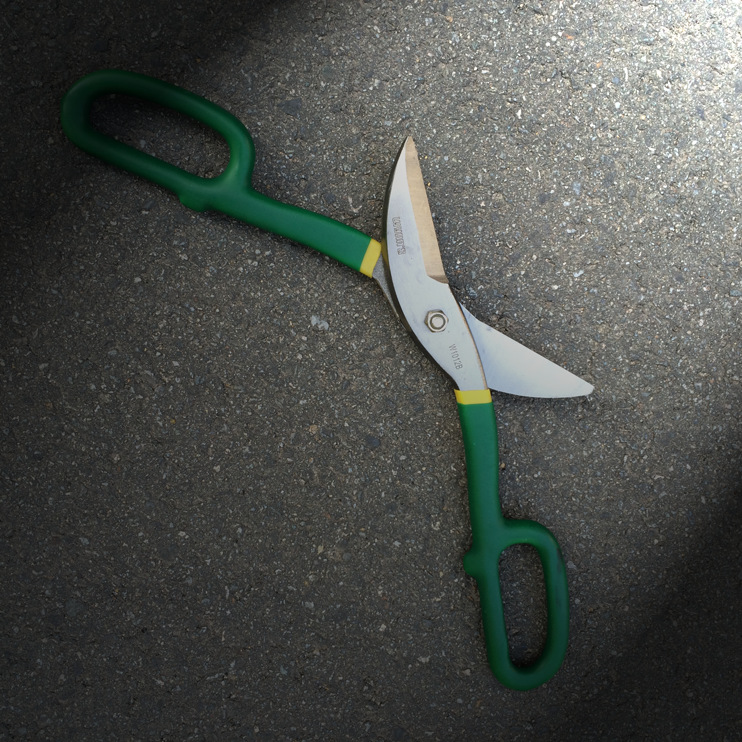 威力狮 8寸10寸12寸300m美式铁皮剪 白铁剪 铁丝网剪 剪刀w108b