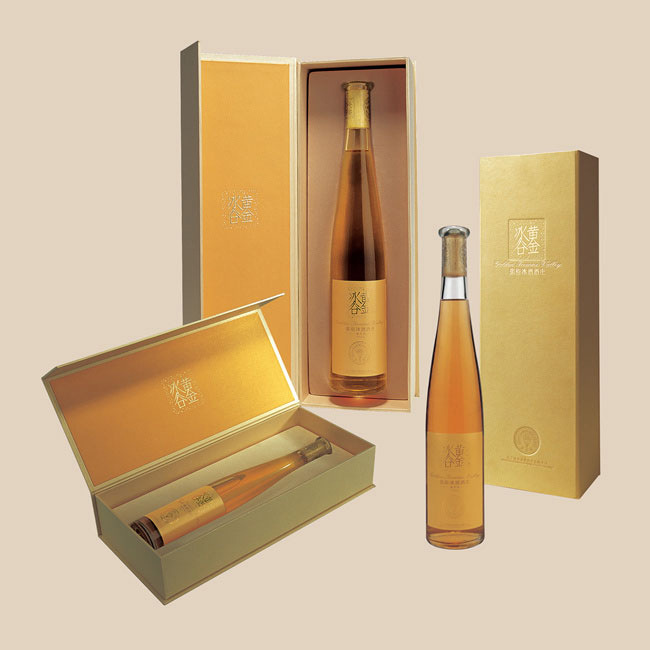 南方华荣厂家定制白葡萄酒礼品盒 设计生产-酒水,饮料包装