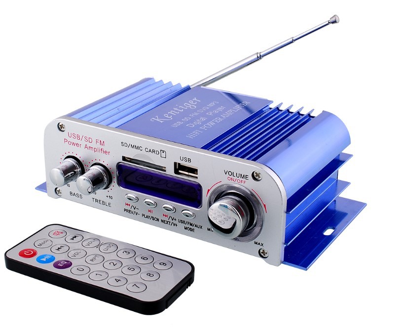 hy3006功放机,12v小功放usb/sd插卡,收音机小型迷你功放机