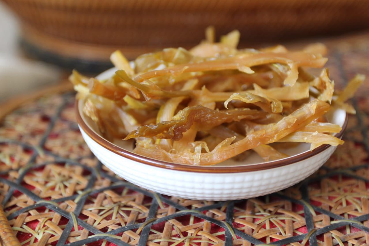 2017新货批发临安土特产即食水煮多味笋丝笋干五香 罐装休闲食品