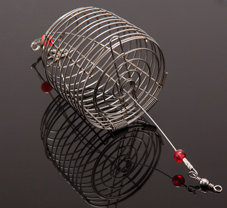 打窝笼 诱饵笼 鱼饵笼 不锈钢金属 钓鱼饵笼钓鱼用品小配件渔具