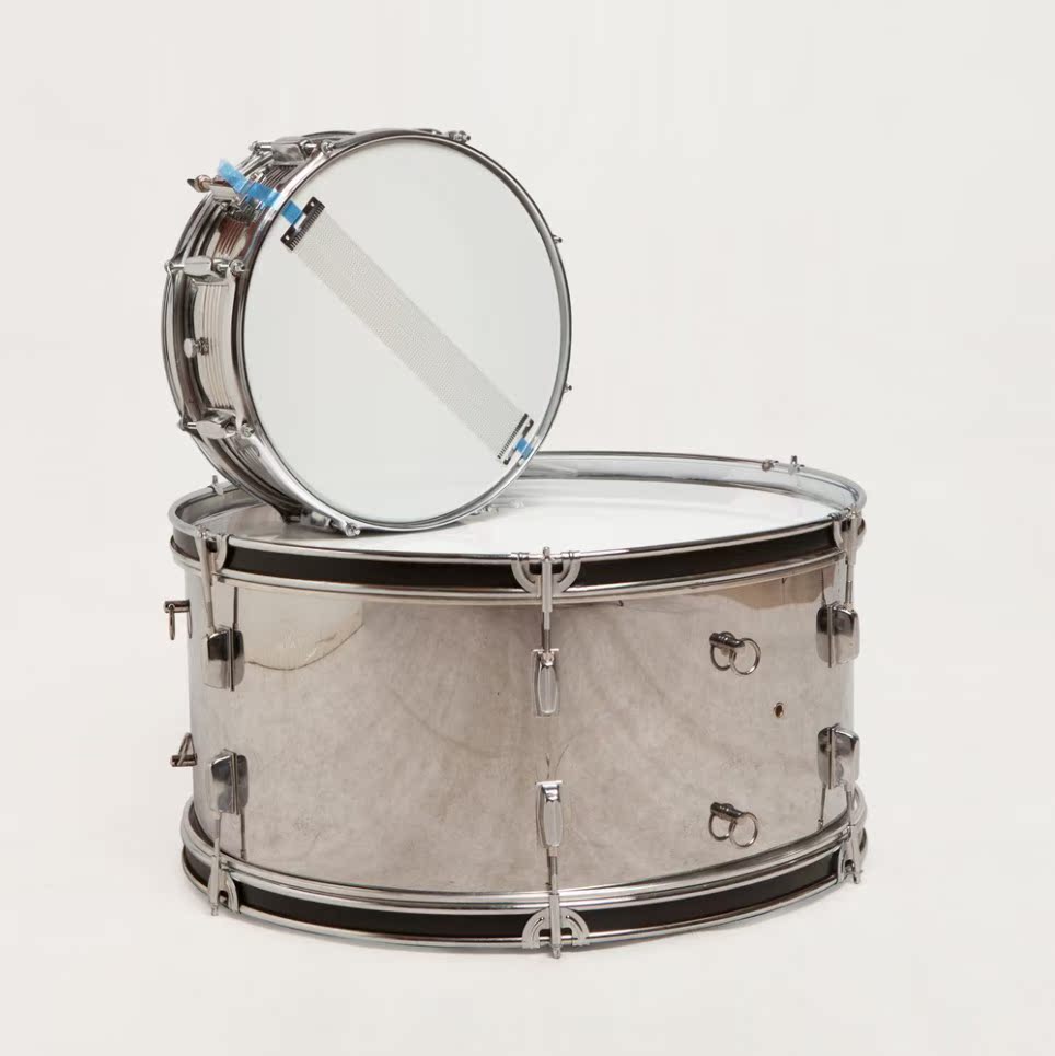 大军鼓不锈钢有沙带 直径630mm鼓号队锣鼓队庆典 打击乐器军鼓