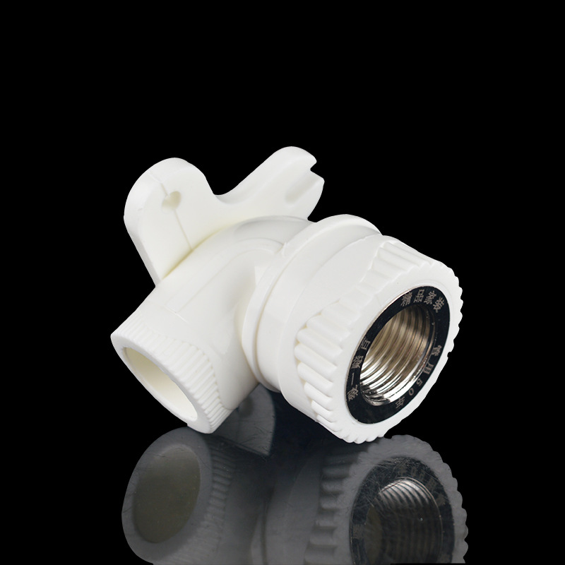 ppr座弯 ppr带脚内牙弯头 内丝座弯 ppr国标管件内.