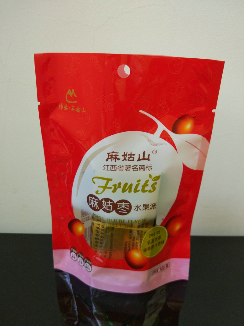 供应水果派自立袋膏体 食品自立袋 四边封袋食品袋 可定制-食品包装机