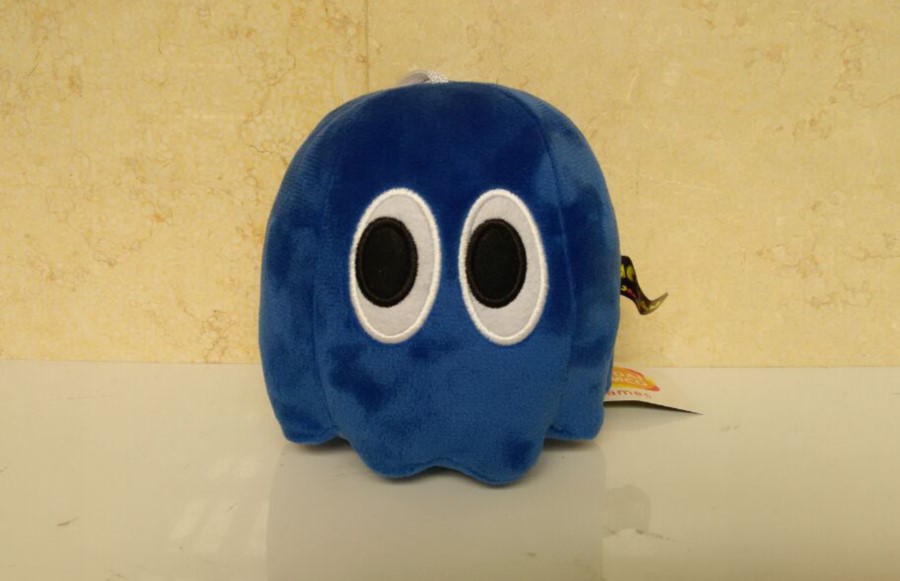 深圳工厂2016年新品像素大战小幽灵毛绒玩具吃豆人公