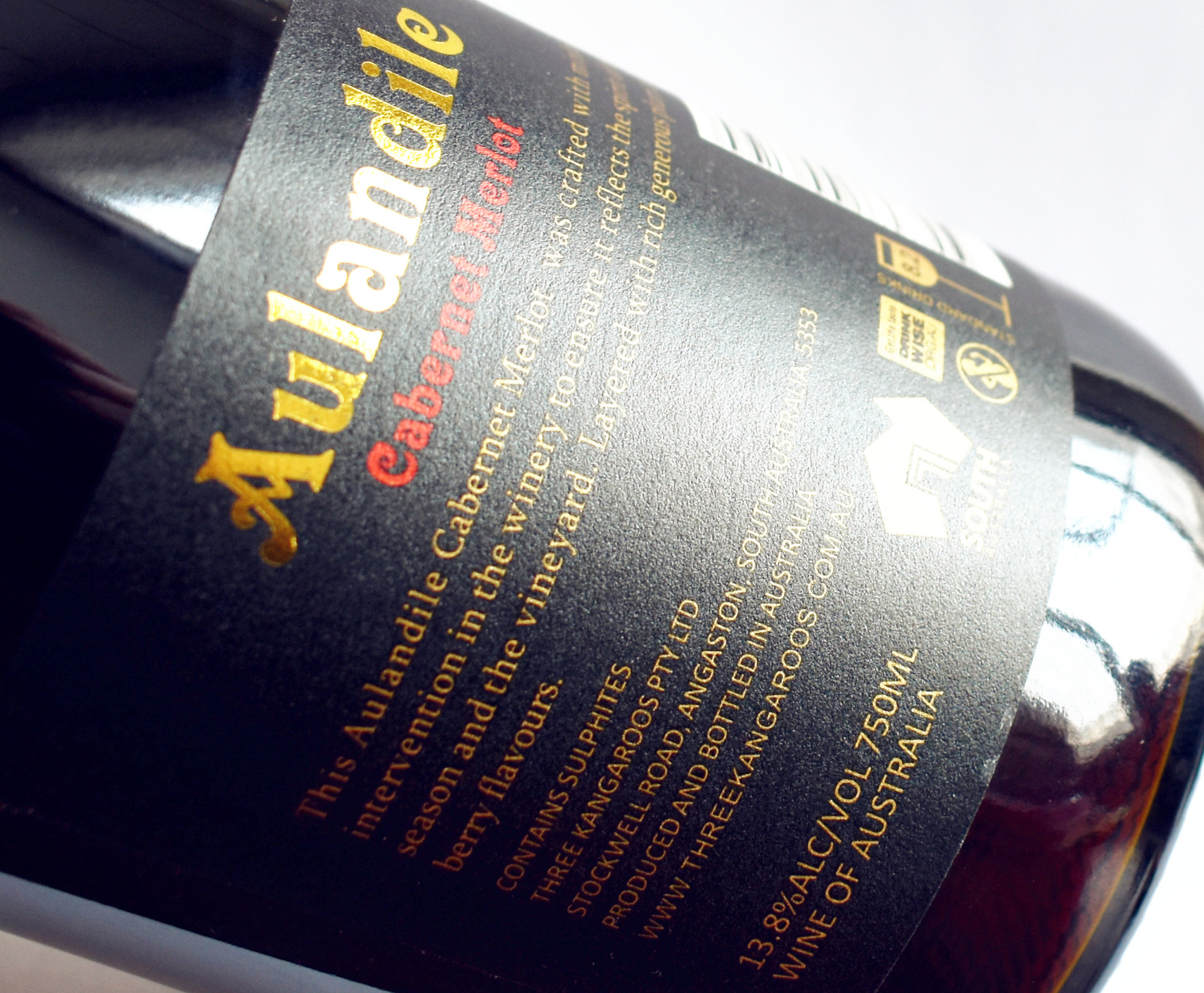 南澳大利亚原装进口葡萄酒原瓶红酒aulandile欧兰蒂干红聚餐红酒