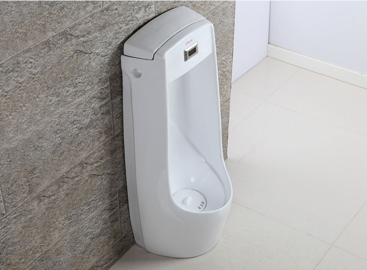 洁具陶瓷工程站立式感应小便器男士立式工程小便斗厂家批发
