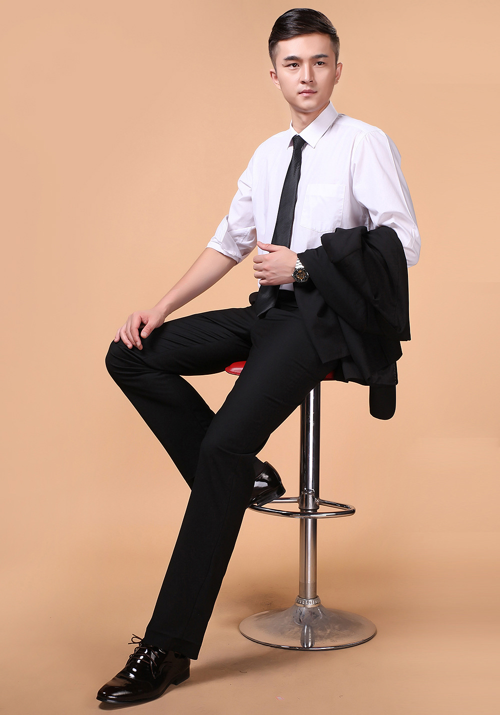 秋冬男士西裤韩版修身休闲商务免烫职业正装