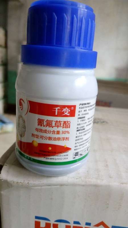 30氰氟草酯水稻高效安全除草剂千金稗草农药50克