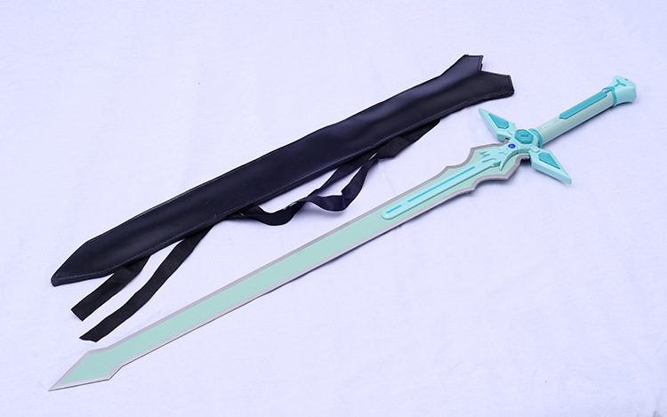 刀剑神域 桐谷和黑白双剑黑剑阐释者白剑逐暗者全金属 未开刃