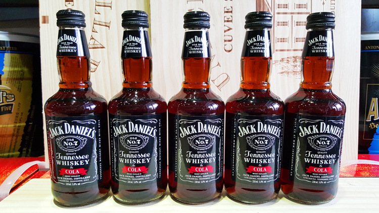 杰克丹尼可乐 威士忌 汽水酒 340ml*24 物流自提
