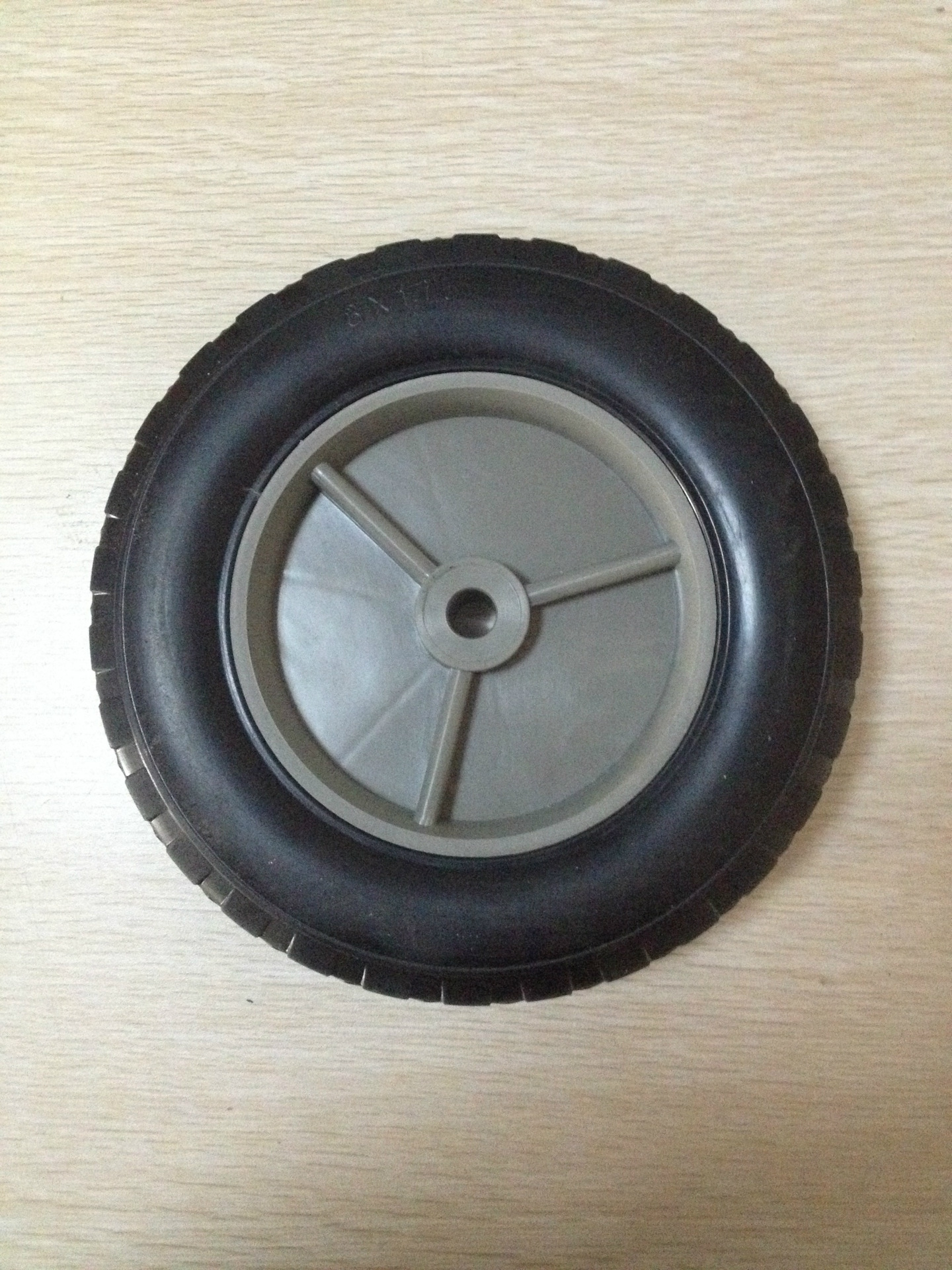 75 橡胶空心轮胎 半空心轮 9寸 10寸 12寸