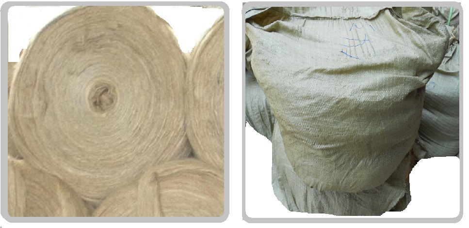 供应伸缩缝麻丝(浸油沥青麻饼 黄麻卷 麻纤维 值物黄麻纤维.