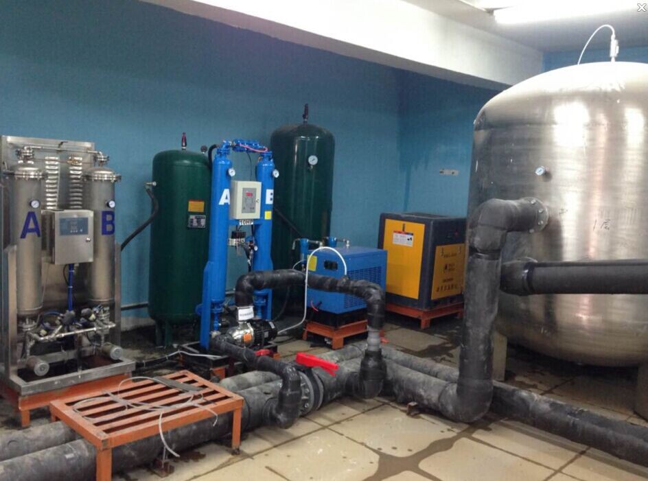 氧气源40g臭氧发生器 酒店游泳馆泳池水臭氧消毒机