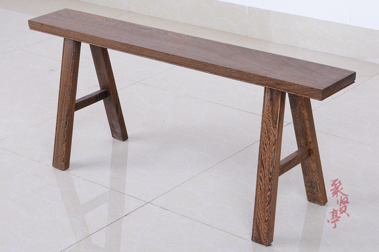 红木古典家具中式仿古实木长条凳大板凳坐凳矮凳方凳鸡翅木长凳