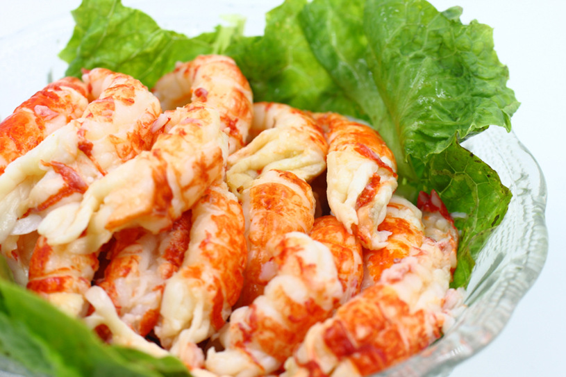 去壳小龙虾尾虾肉2级小龙虾盖浇饭披萨汉堡三明治龙虾肉小龙虾尾