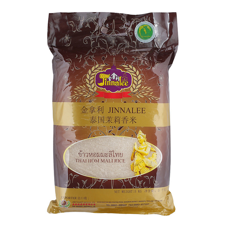 大米 原装进口泰国茉莉香米 金拿利泰国茉莉香米5kg装批发销售 78