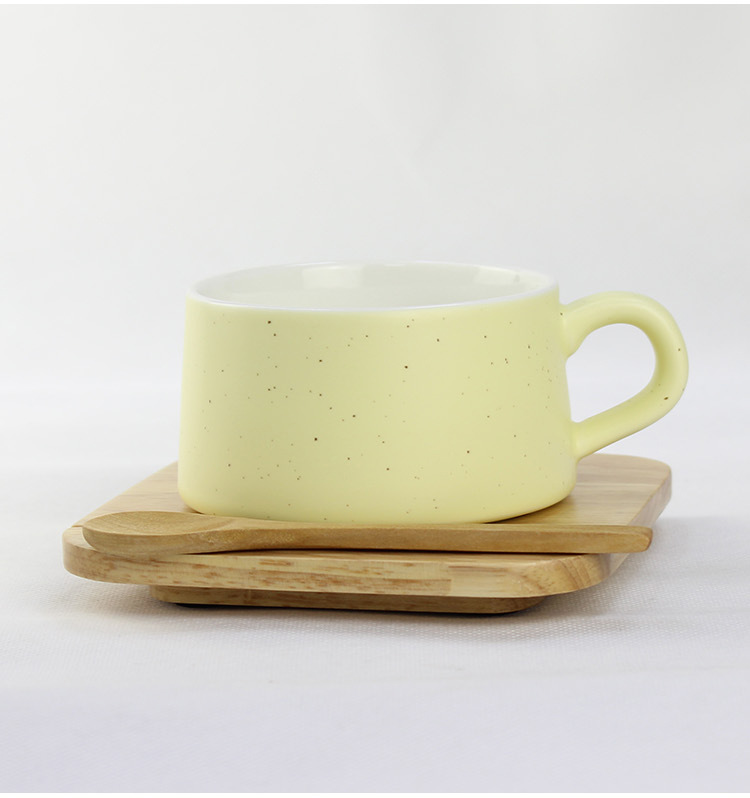 斑点咖啡杯陶瓷杯商务水杯欧式简约下午茶具套装花茶杯子批发定.