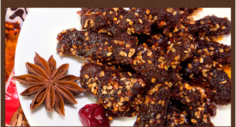 重庆石柱特产老川江牛肉干52g装麻辣味牛肉干休闲牛肉 量大从优