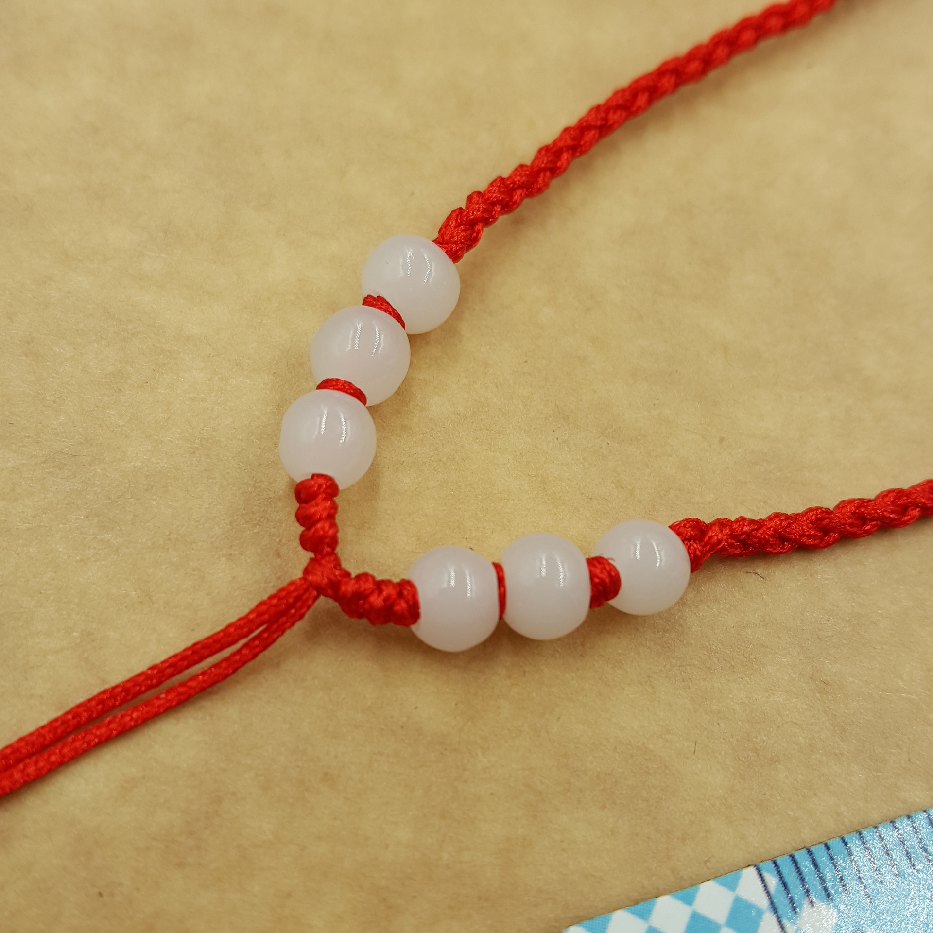 情侣项链红绳 转运珠男女本命年手工编织项绳 地摊热销爆款饰品 h