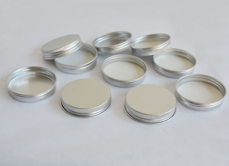 厂家供应直径5212本色铝盖金属盖子化妆品包装铝盖金属瓶盖