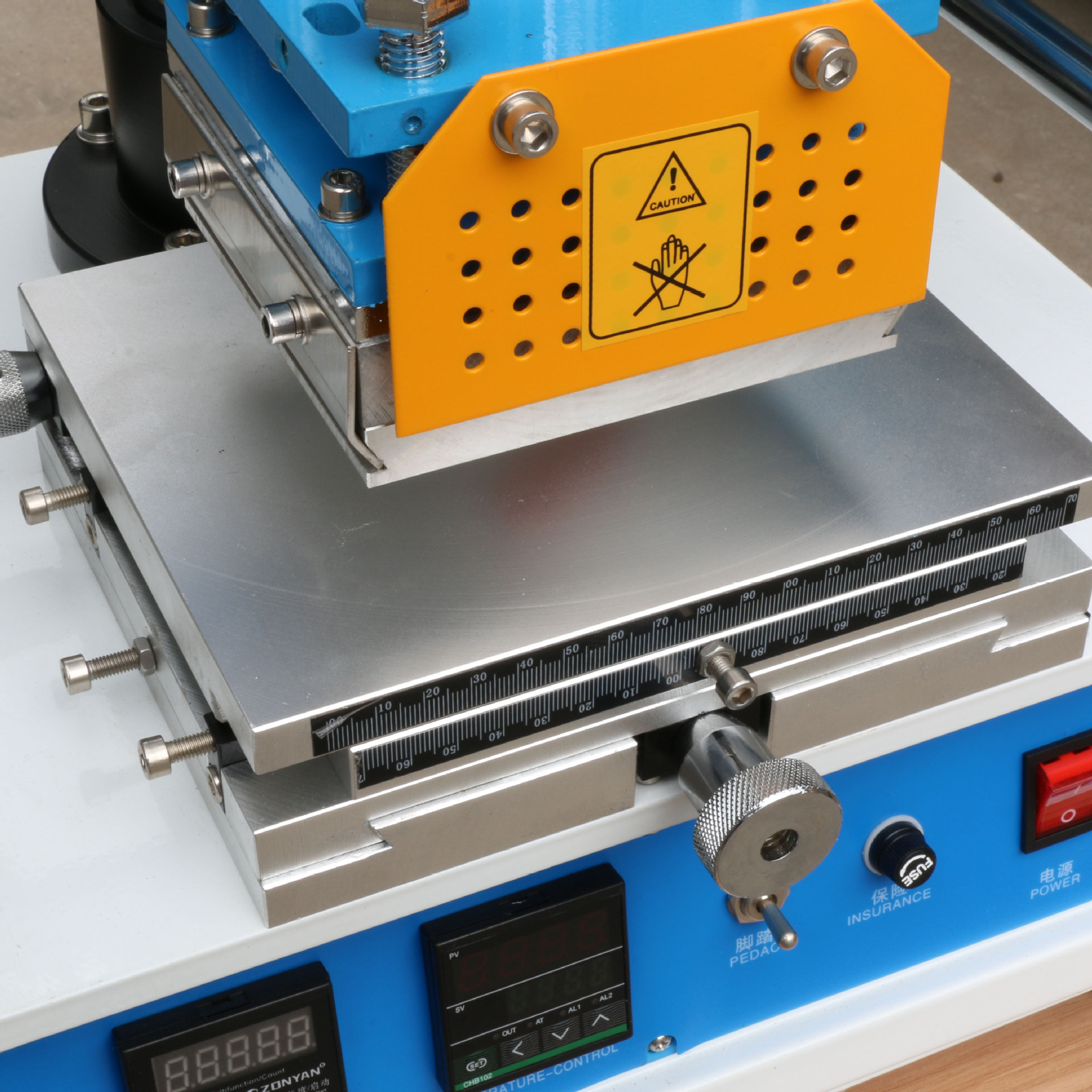 气动烫金机小型微调工作台高精度烫印机适用各种产品支持定制