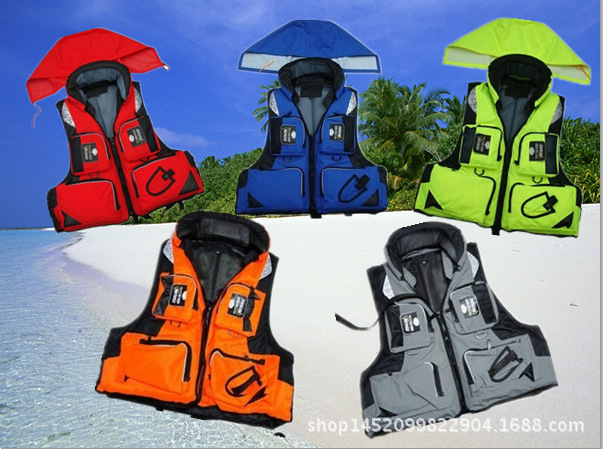 Supply Protackle Sea Fishing Life Jacket Detachable Multi-Pocket