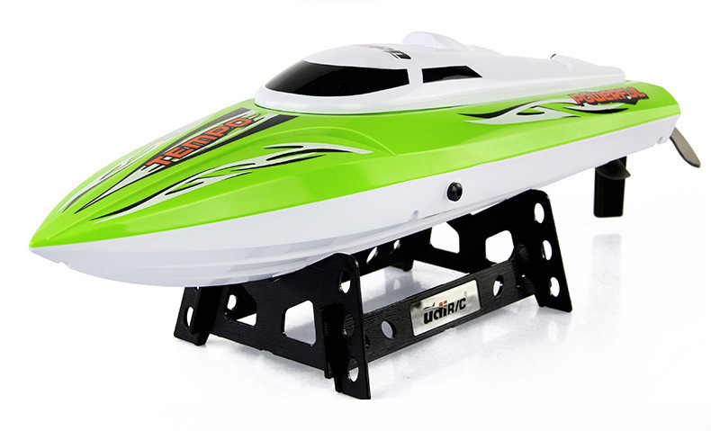 优迪udi001 遥控船航海模型 儿童玩具带低电保护仿真高速快艇批发